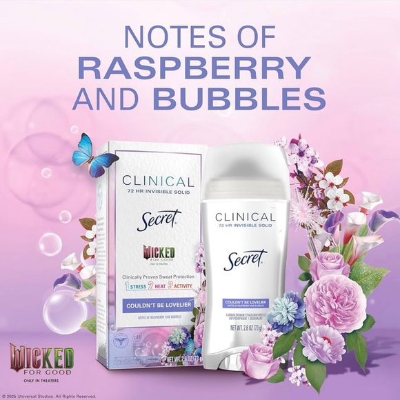 Wicked Olay Body Wash and Secret Deodorant Glinda's Edition Couldn't Be Lovelier - Picture 4 of 10